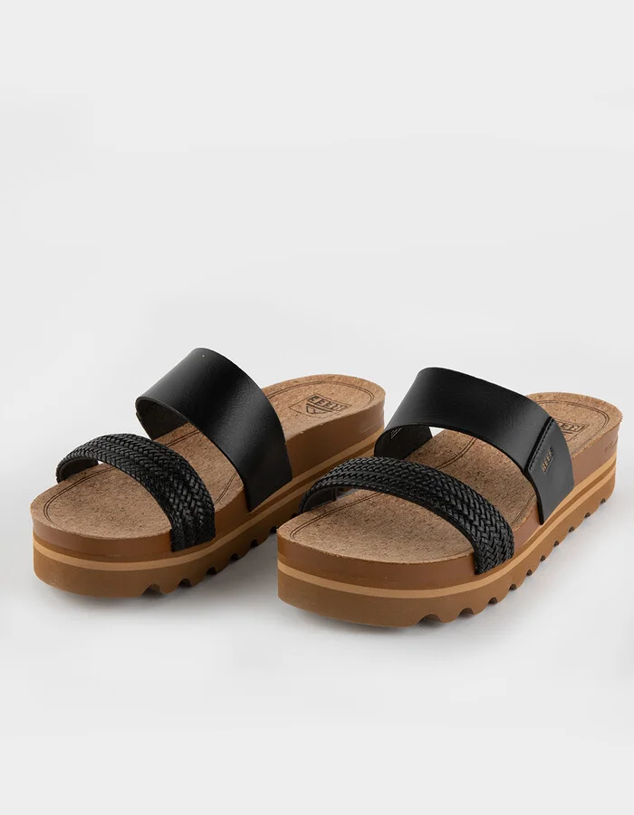 REEF Cushion Vista Hi Womens Platform Sandals