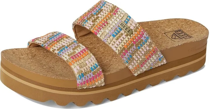 Reef Cushion Vista Hi Women's Shoes Beachy Woven : 8 B - Medium, Synthetic - Image 5