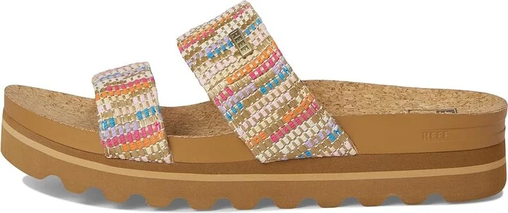 Reef Cushion Vista Hi Women's Shoes Beachy Woven : 8 B - Medium, Synthetic - Image 6