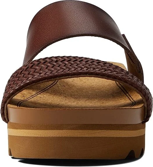 Reef Cushion Vista Hi Women's Shoes Chocolate : 7.5 B - Medium, Synthetic - Image 2
