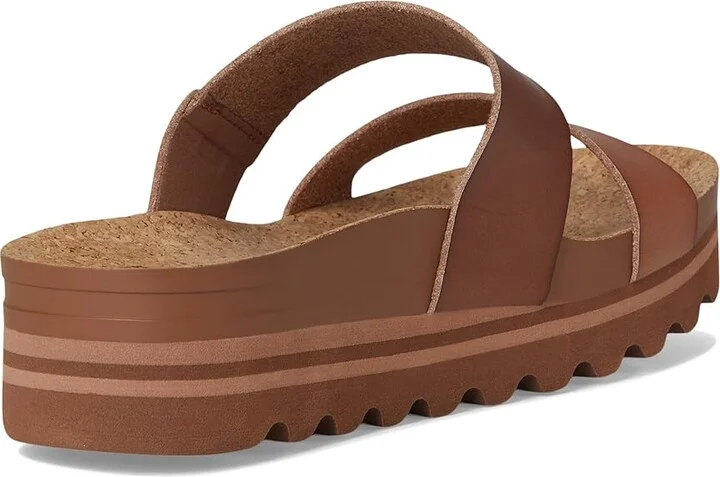 Reef Cushion Vista Hi Women's Shoes Espresso Duo : 10 B - Medium, Synthetic - Image 4