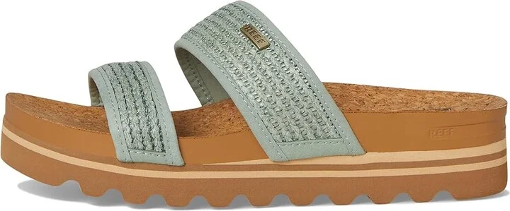Reef Cushion Vista Hi Women's Shoes Frosty Raffia : 11 B - Medium, Synthetic - Image 6