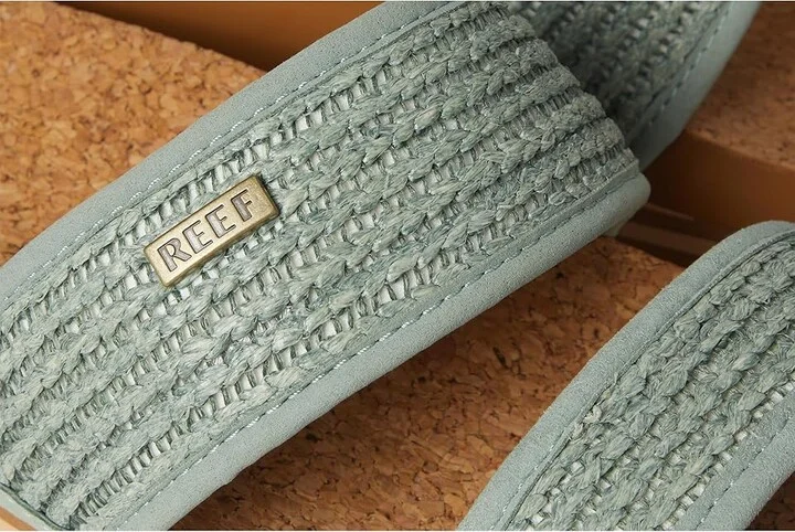 Reef Cushion Vista Hi Women's Shoes Frosty Raffia : 11 B - Medium, Synthetic - Image 7