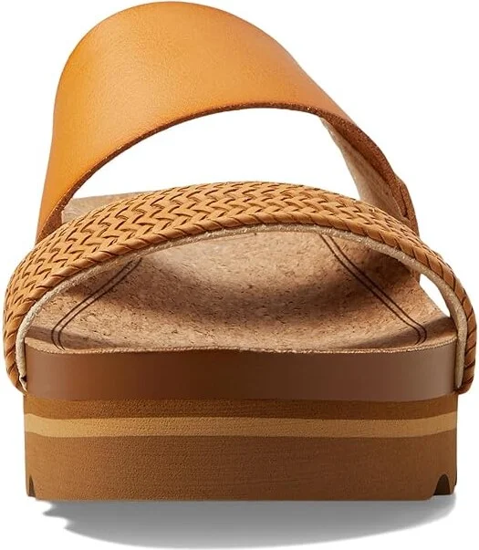 Reef Cushion Vista Hi Women's Shoes Natural Braid : 7 B - Medium, Synthetic - Image 2