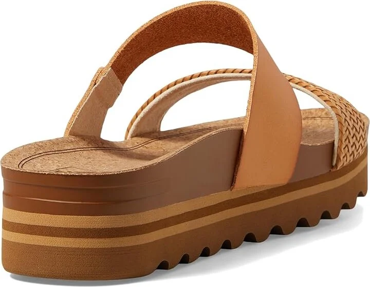 Reef Cushion Vista Hi Women's Shoes Natural Braid : 7 B - Medium, Synthetic - Image 4
