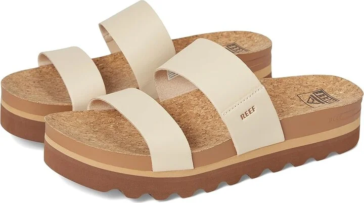Reef Cushion Vista Hi Women's Shoes Sand : 9 B - Medium, Synthetic