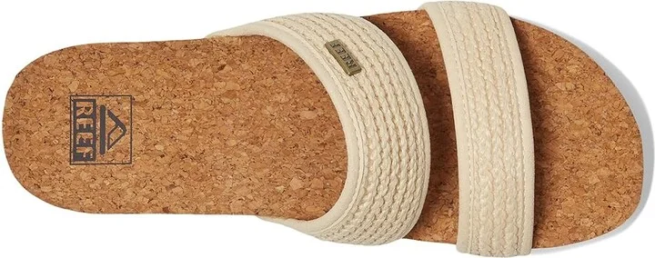 Reef Cushion Vista Hi Women's Shoes Vintage Raffia : 9 B - Medium, Synthetic - Image 2