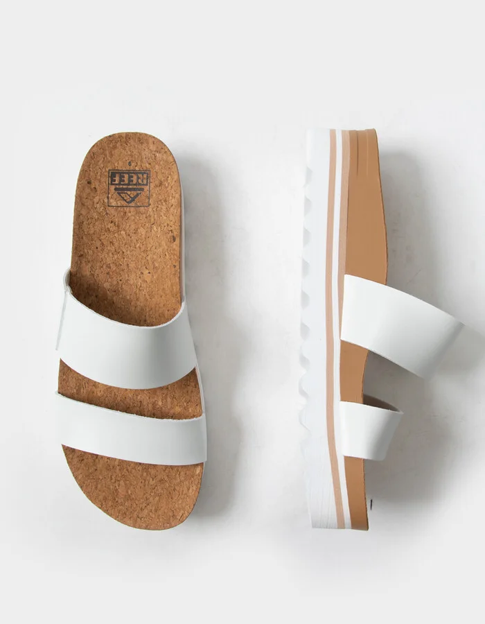 REEF Cushion Vista Hi Womens Slide Sandals - Image 5