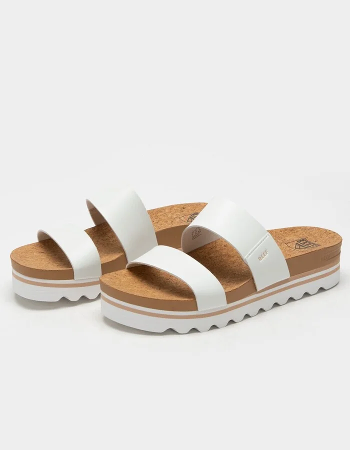 REEF Cushion Vista Hi Womens Slide Sandals