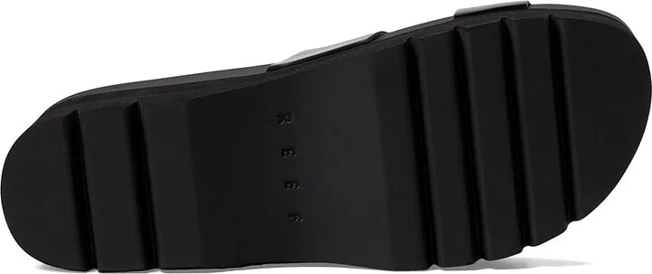Reef Cushion Vista Higher Women's Shoes Black Patent : 7 B - Medium, Faux Leather/Synthetic - Image 3