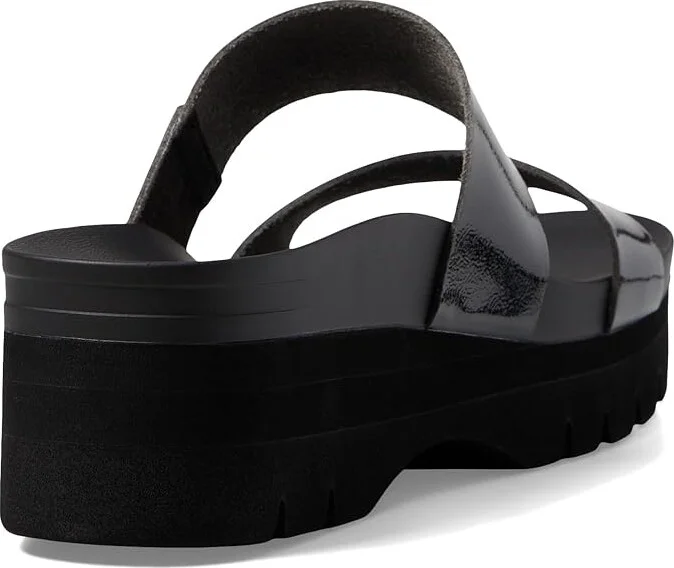 Reef Cushion Vista Higher Women's Shoes Black Patent : 7 B - Medium, Faux Leather/Synthetic - Image 4