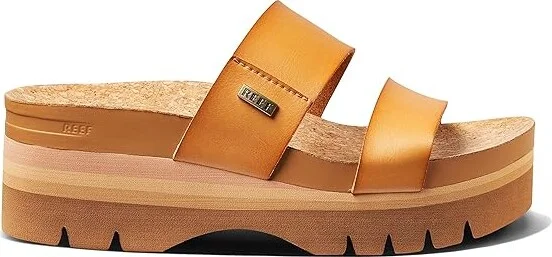 Reef Cushion Vista Higher Women's Shoes Natural : 7 B - Medium, Faux Leather/Synthetic - Image 4