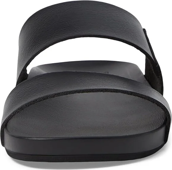 Reef Cushion Vista Women's Sandals Black : 5 B - Medium, Faux Leather - Image 3