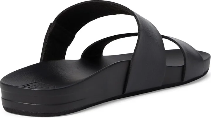 Reef Cushion Vista Women's Sandals Black : 5 B - Medium, Faux Leather - Image 5