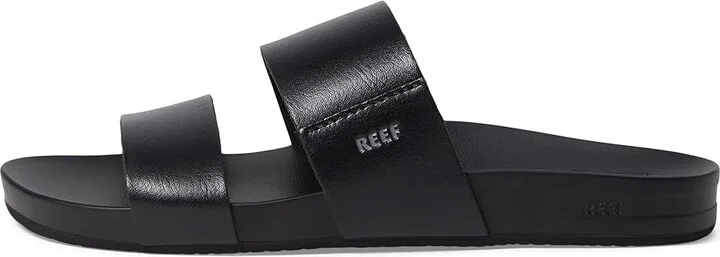 Reef Cushion Vista Women's Sandals Black : 5 B - Medium, Faux Leather - Image 7