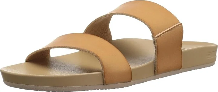 Reef Cushion Vista Women's Sandals Natural : 5 B - Medium, Faux Leather - Image 2
