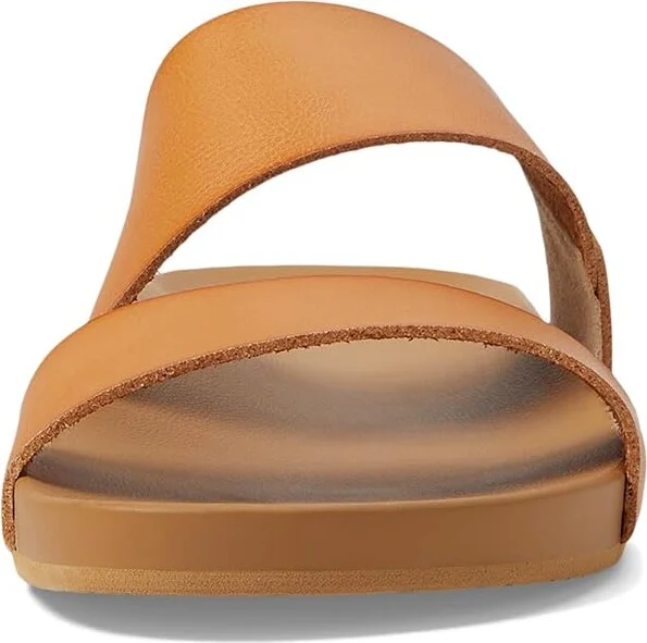 Reef Cushion Vista Women's Sandals Natural : 5 B - Medium, Faux Leather - Image 3