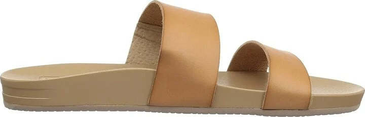 Reef Cushion Vista Women's Sandals Natural : 5 B - Medium, Faux Leather - Image 8