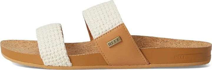 Reef Cushion Vista Women's Sandals Natural Crochet Textile : 6 B - Medium, Faux Leather - Image 6