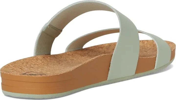Reef Cushion Vista Women's Sandals Sage : 9 B - Medium, Faux Leather - Image 4
