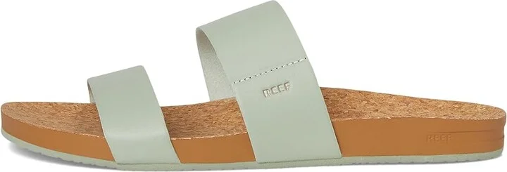 Reef Cushion Vista Women's Sandals Sage : 9 B - Medium, Faux Leather - Image 6
