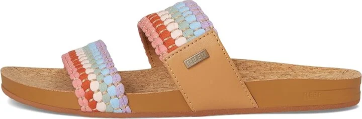 Reef Cushion Vista Women's Sandals Textile : 8 B - Medium, Faux Leather - Image 6