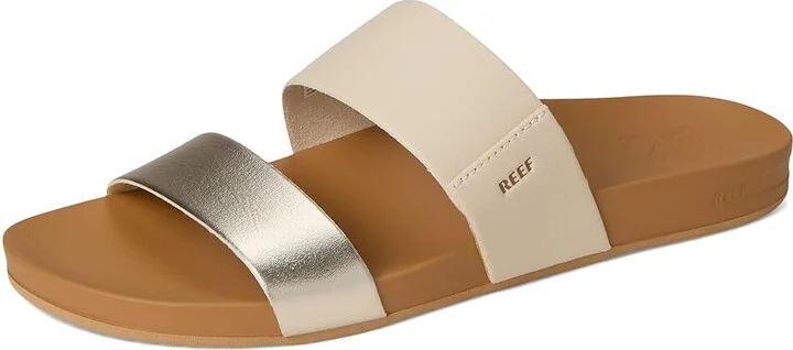 Reef Cushion Vista Women's Sandals Vintage/Gold : 9 B - Medium, Faux Leather - Image 5
