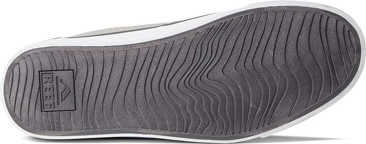 Reef Deckhand 3 Men's Lace up casual Shoes Grey/White : 7 D - Medium, Canvas - Image 4