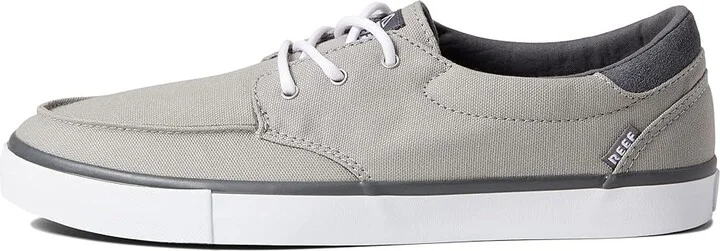Reef Deckhand 3 Men's Lace up casual Shoes Grey/White : 7 D - Medium, Canvas - Image 7
