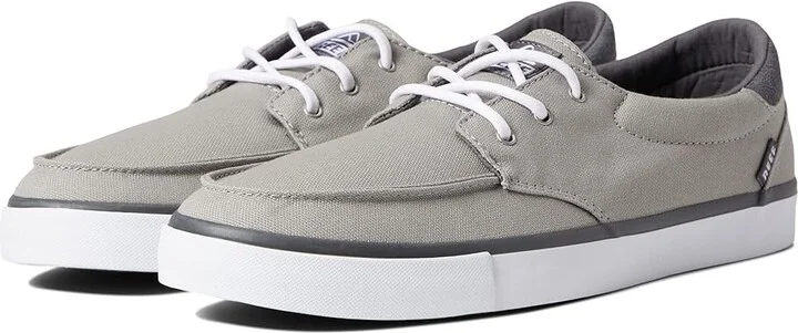 Reef Deckhand 3 Men's Lace up casual Shoes Grey/White : 7 D - Medium, Canvas