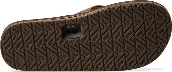 Reef Draftsmen Men's Sandals Brown/Bronze : 4 D - Medium, Leather/EVA - Image 4