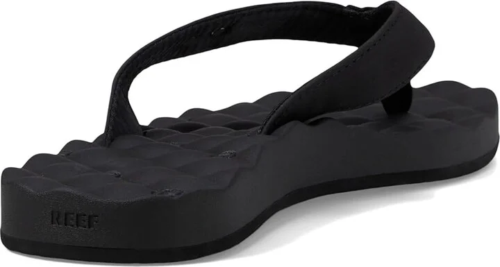 Reef Dreams Women's Sandals Black/Black : 5 B - Medium, Satin/Synthetic - Image 5