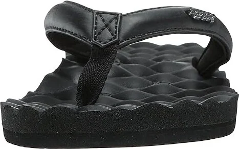 Reef Dreams Women's Sandals Black/Black : 5 B - Medium, Satin/Synthetic - Image 6