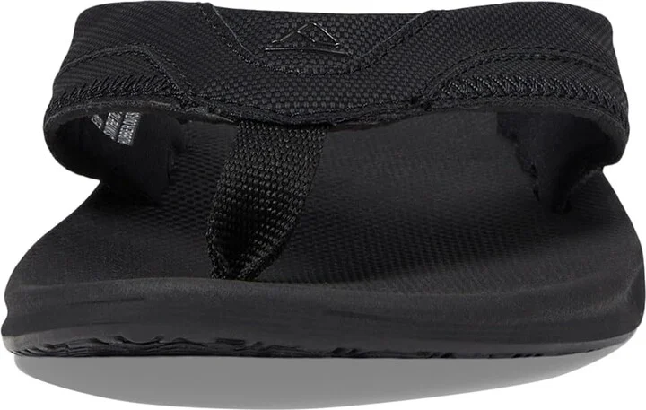 Reef Fanning Men's Sandals All Black : 4 D - Medium, Synthetic - Image 3