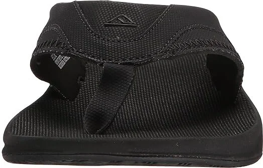 Reef Fanning Men's Sandals All Black : 4 D - Medium, Synthetic - Image 6