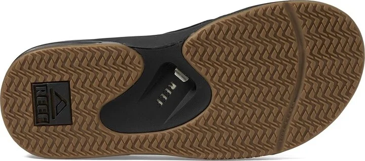 Reef Fanning Men's Sandals Black/Silver 2 : 4 D - Medium, Synthetic - Image 4