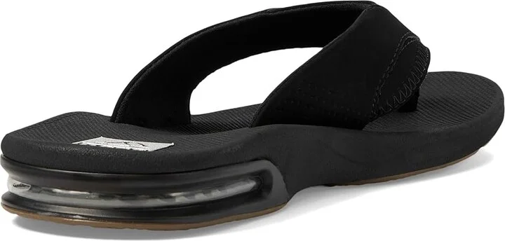 Reef Fanning Men's Sandals Black/Silver 2 : 4 D - Medium, Synthetic - Image 5