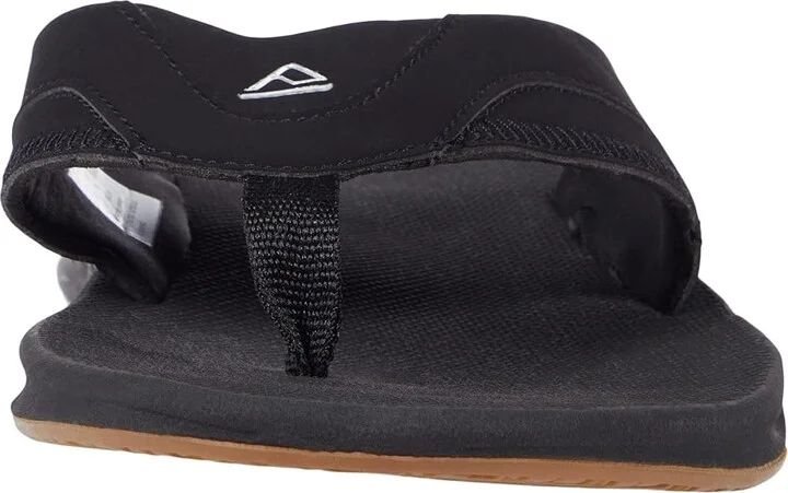Reef Fanning Men's Sandals Black/Silver 2 : 4 D - Medium, Synthetic - Image 6