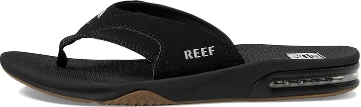 Reef Fanning Men's Sandals Black/Silver 2 : 4 D - Medium, Synthetic - Image 7