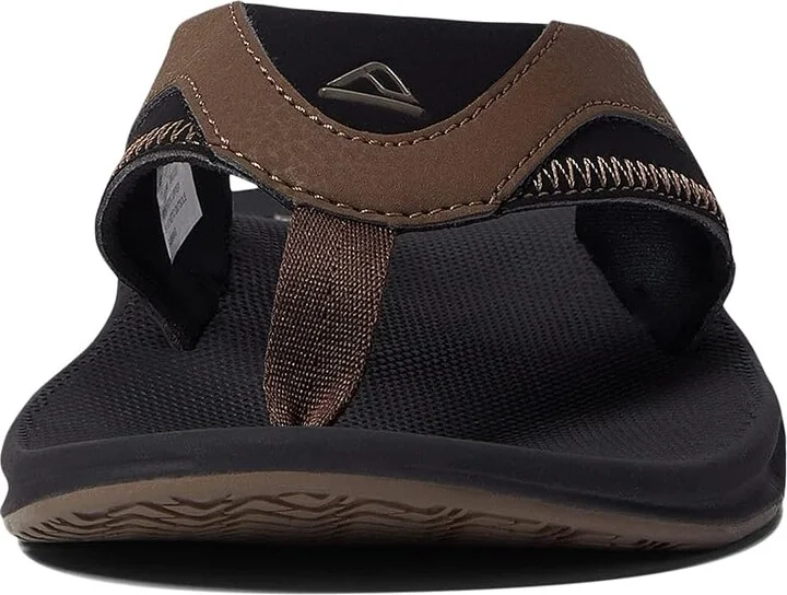 Reef Fanning Men's Sandals Black/Tan 1 : 9 D - Medium, Synthetic - Image 2