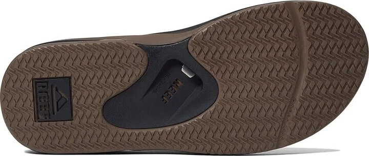 Reef Fanning Men's Sandals Black/Tan 1 : 9 D - Medium, Synthetic - Image 3