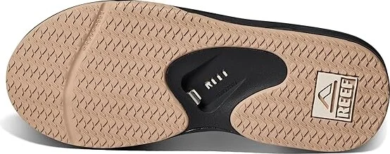 Reef Fanning Men's Sandals Fossil/Raven : 14 D - Medium, Synthetic - Image 3