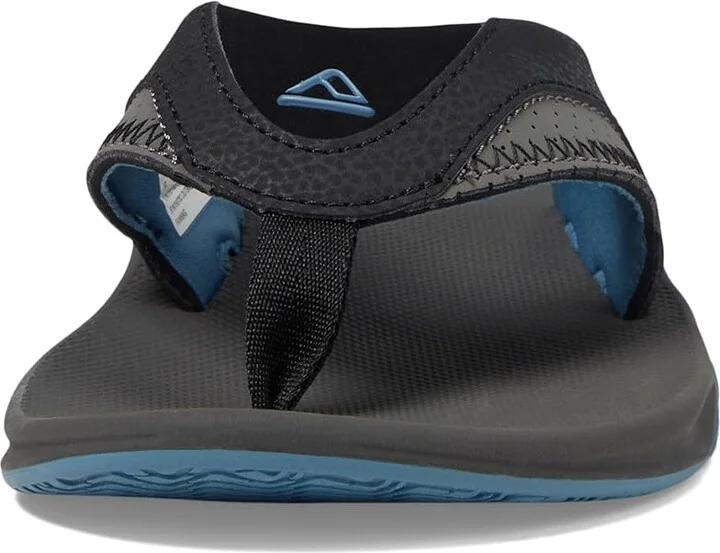 Reef Fanning Men's Sandals Grey/Light Blue : 8 D - Medium, Synthetic - Image 3