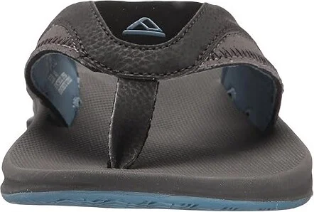 Reef Fanning Men's Sandals Grey/Light Blue : 8 D - Medium, Synthetic - Image 6