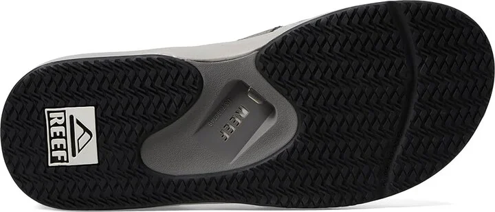 Reef Fanning Men's Sandals Grey Suede : 7 D - Medium, Synthetic - Image 3