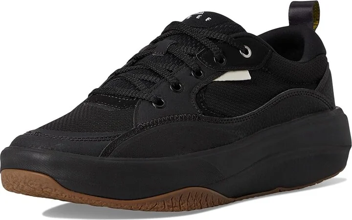 Reef Fanning Men's Shoes Black/Silver 3 : 9.5 D - Medium, Synthetic - Image 5