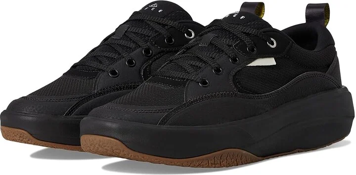 Reef Fanning Men's Shoes Black/Silver 3 : 9.5 D - Medium, Synthetic