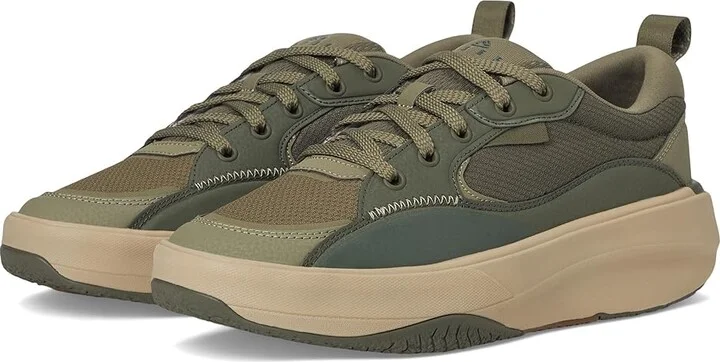 Reef Fanning Men's Shoes Olive/Tan : 8 D - Medium, Textile
