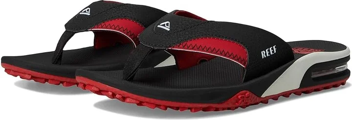 Reef Fanning Pregame Men's Sandals Black/Red : 6 D - Medium