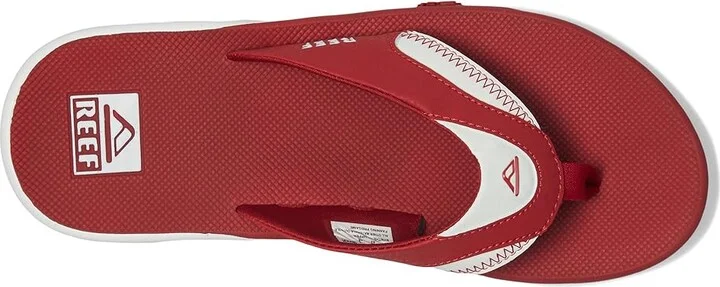 Reef Fanning Pregame Men's Sandals Crimson/White : 12 D - Medium - Image 2